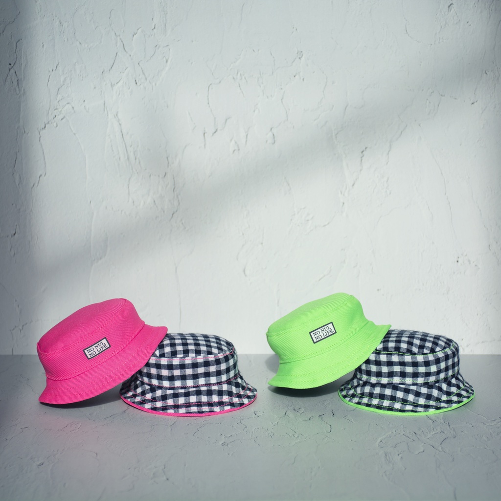 【9/18頒布】リバーシブルネオンバケットハット