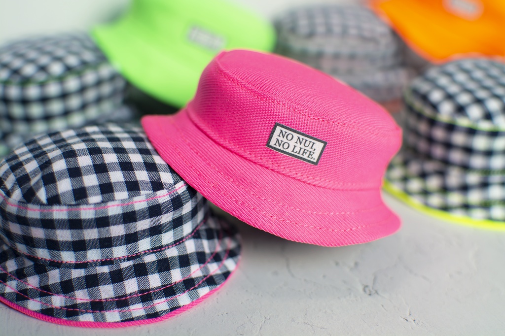 【9/18頒布】リバーシブルネオンバケットハット