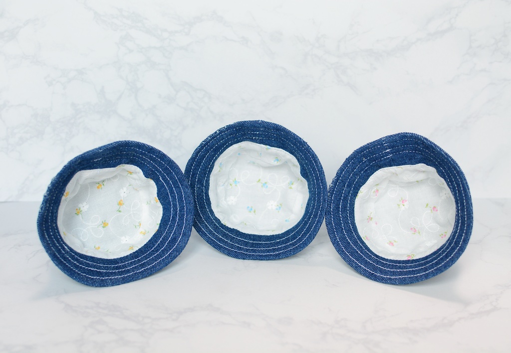 お花のバケットハット