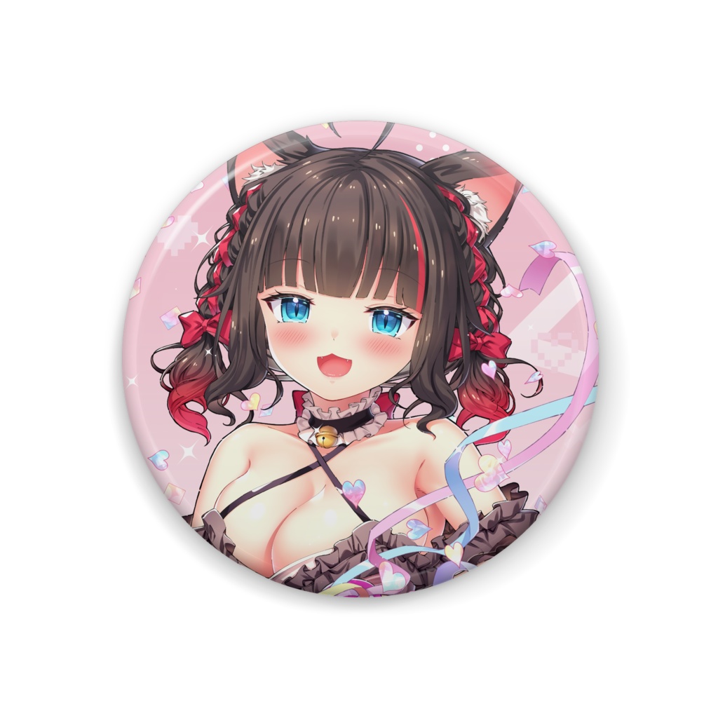 活動1周年記念☆缶バッジ 【受注生産】