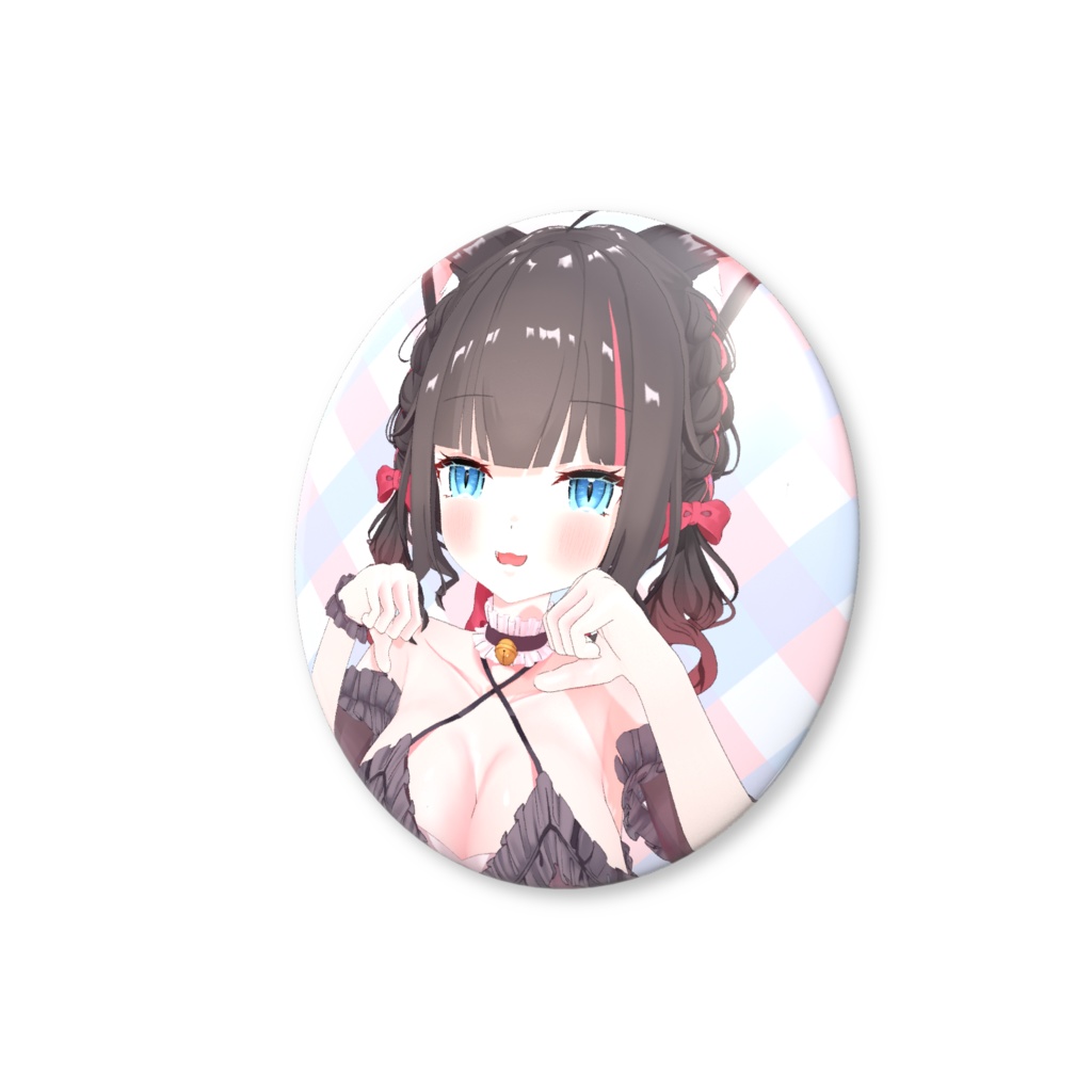 【活動4周年🎉】3Dお披露目配信記念グッズ☆缶バッジ