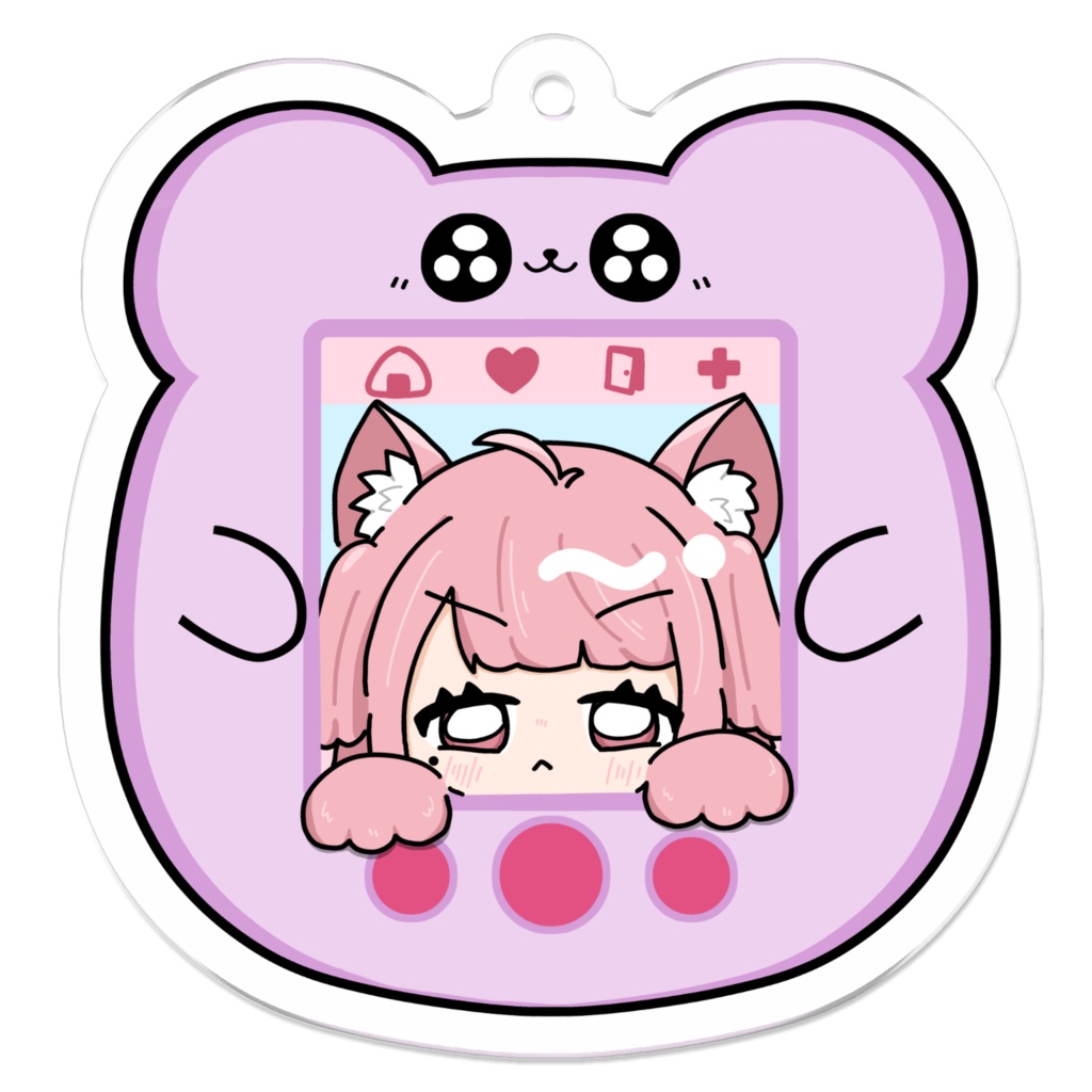 あさくまにあっちアクリルキーホルダー　はろVer.