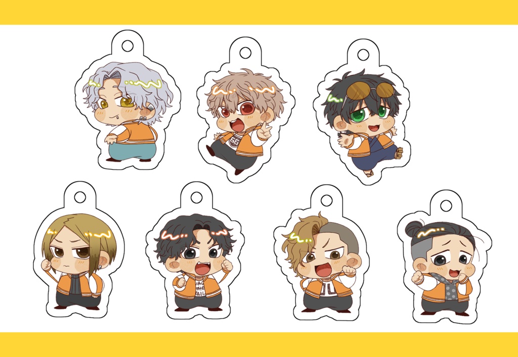 🦁ミニアクキー(7種)