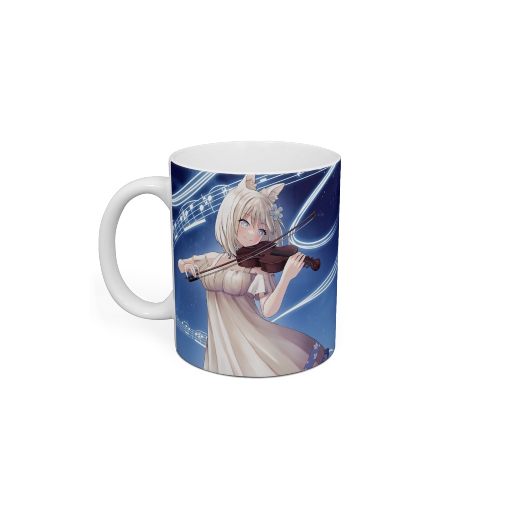 【マグカップ】こはくバイオリン