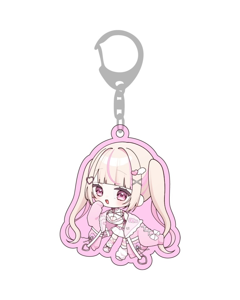 ゆりむアクリルキーホルダー