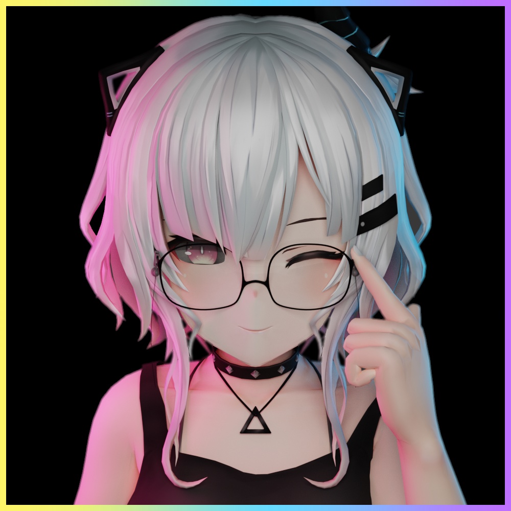 Glasses - 眼鏡 △ 7840【オリジナル】