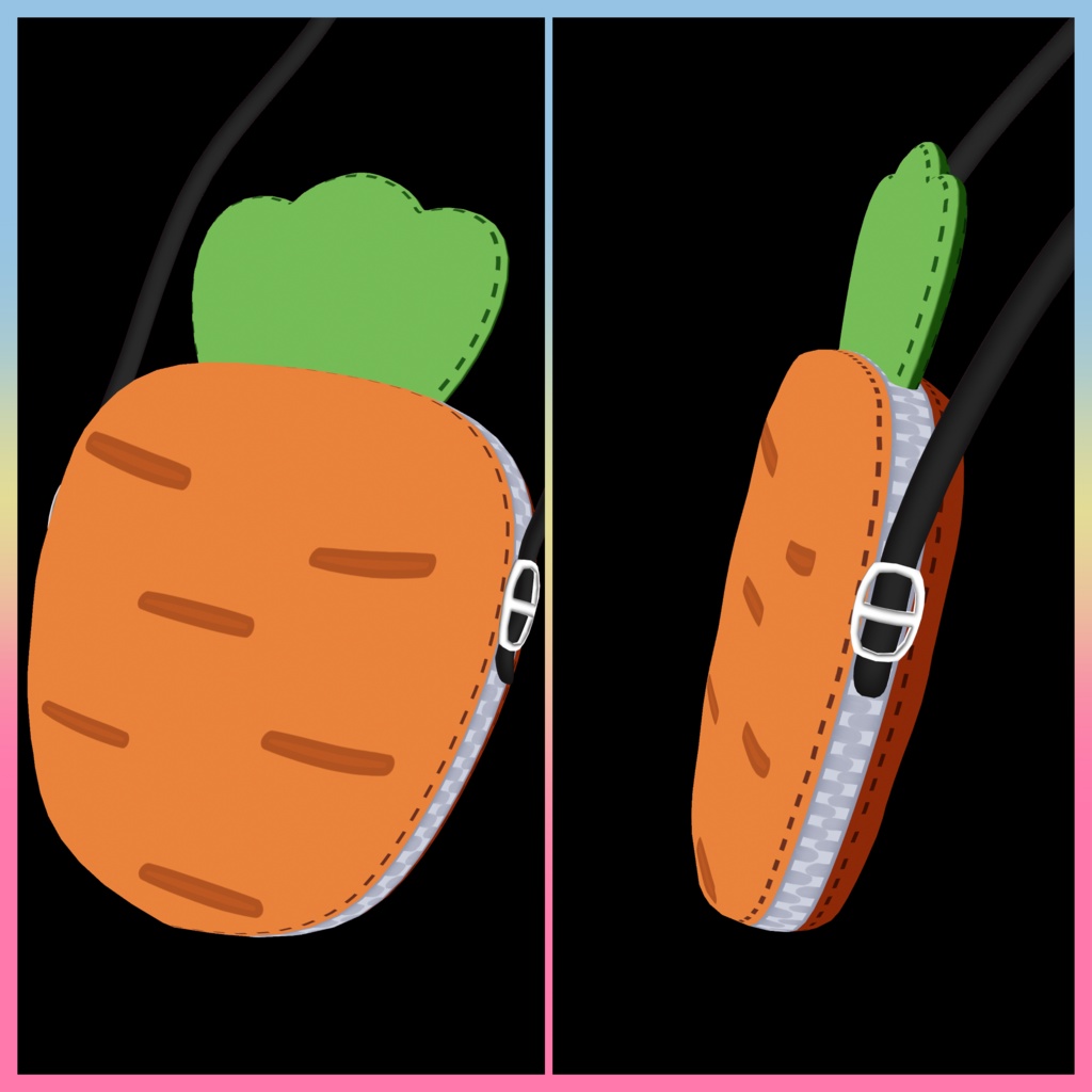 Carrot Bag - キャロット バッグ - 【オリジナル】
