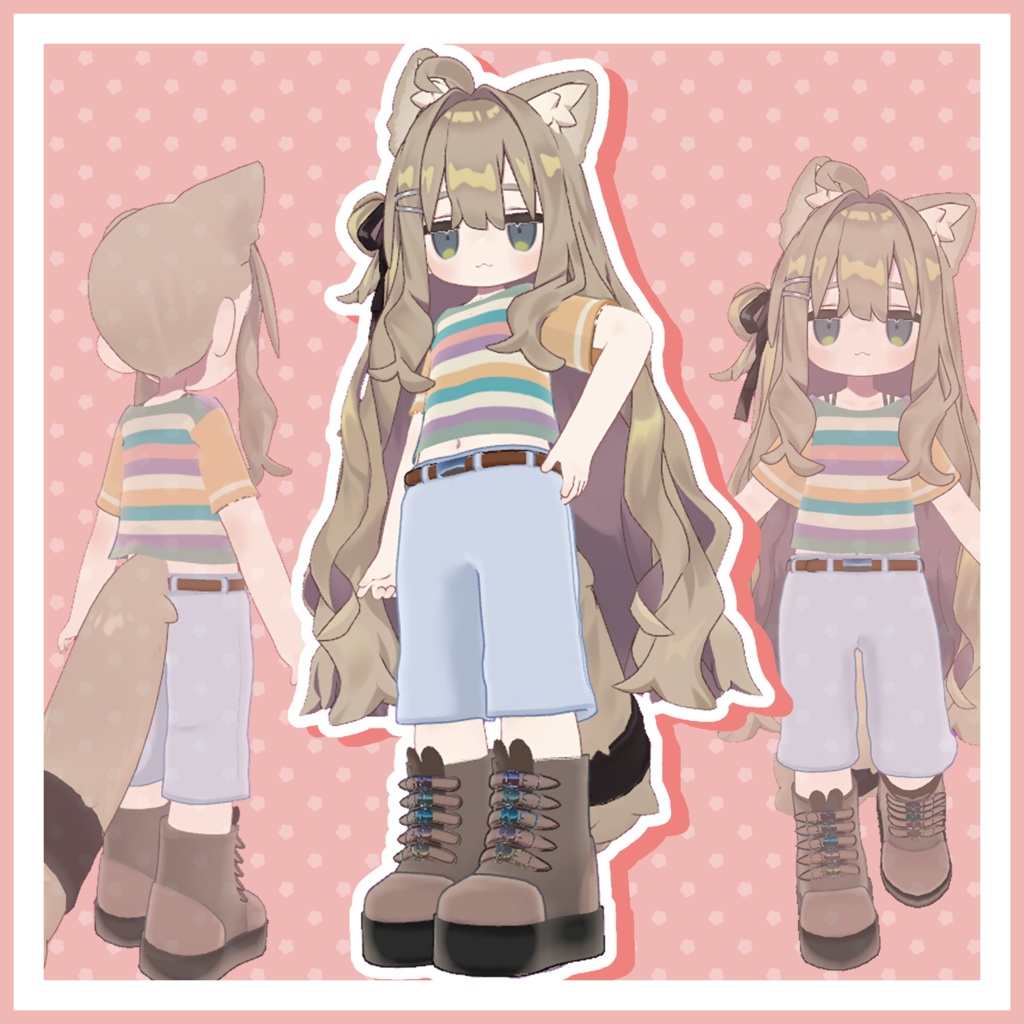Sweet Rainbow Outfit - Kipfel キプフェル