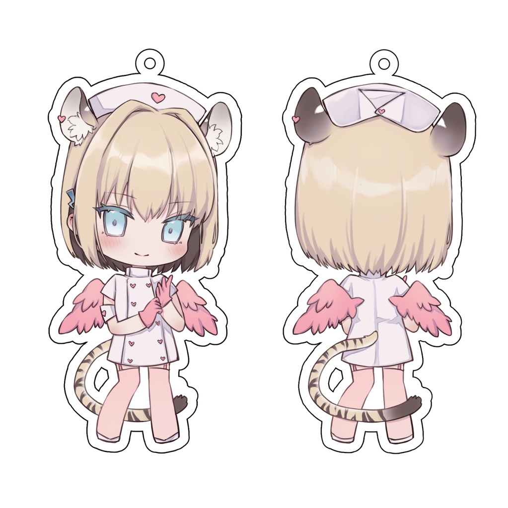 天使なまりめアクリルキーホルダー