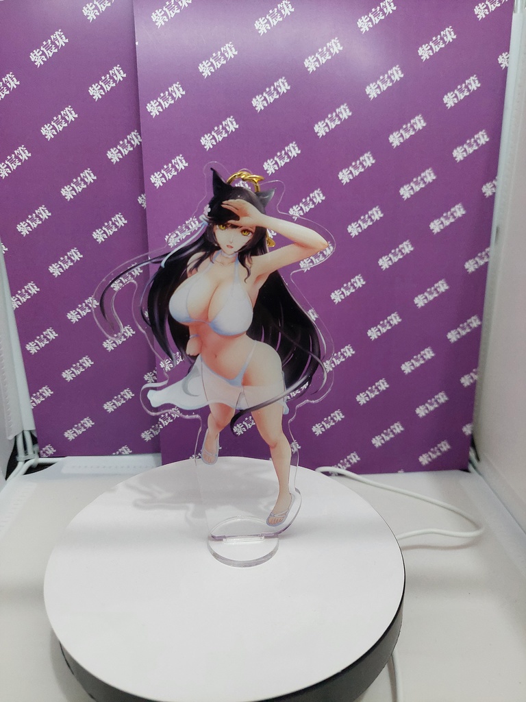 愛宕(2024) 15cmアクリルフィギュア+キーホルダー / Atago(2024) 15cm Keyholder&Stand / 愛宕(2024) 立牌鑰匙扣