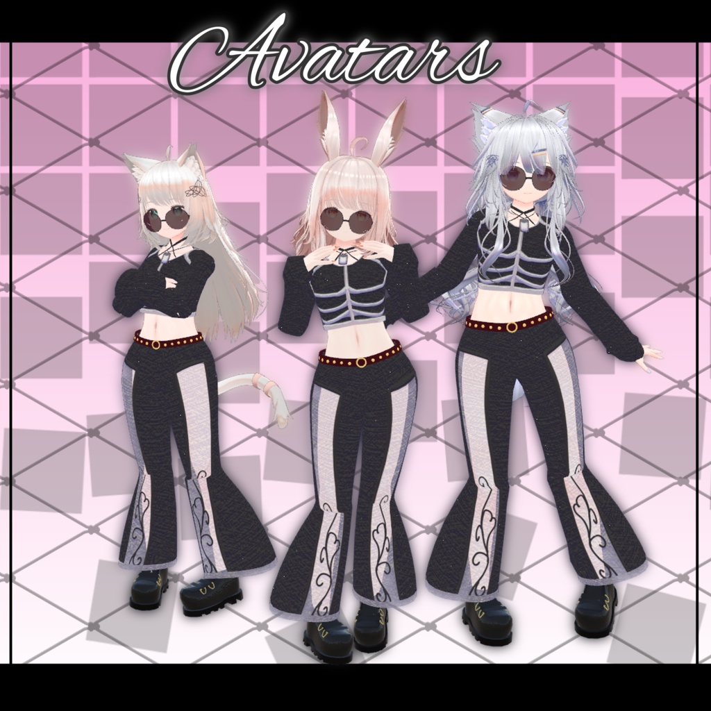 【3D衣装】エレガントストリートスタイル