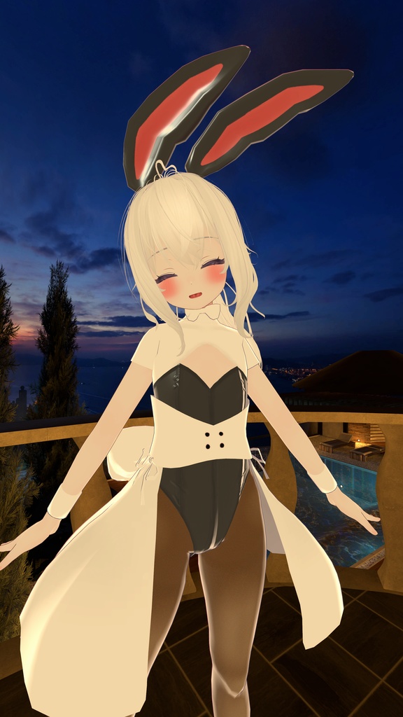 【オリジナル3D衣装】めいゆんちゃん用バニー服