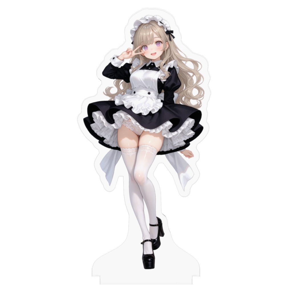 メイドまのんのアクリルフィギュア A