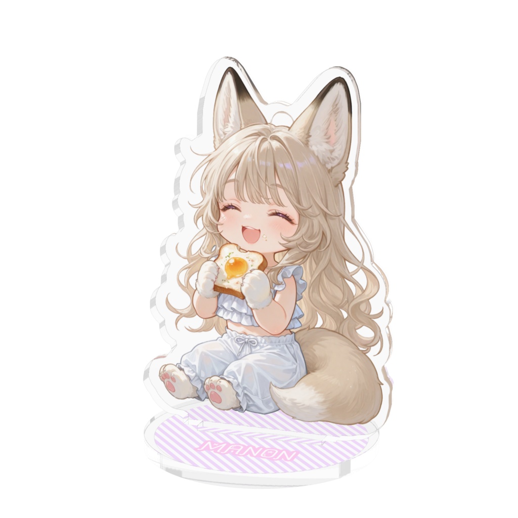 キツネまのんのアクリルフィギュア B