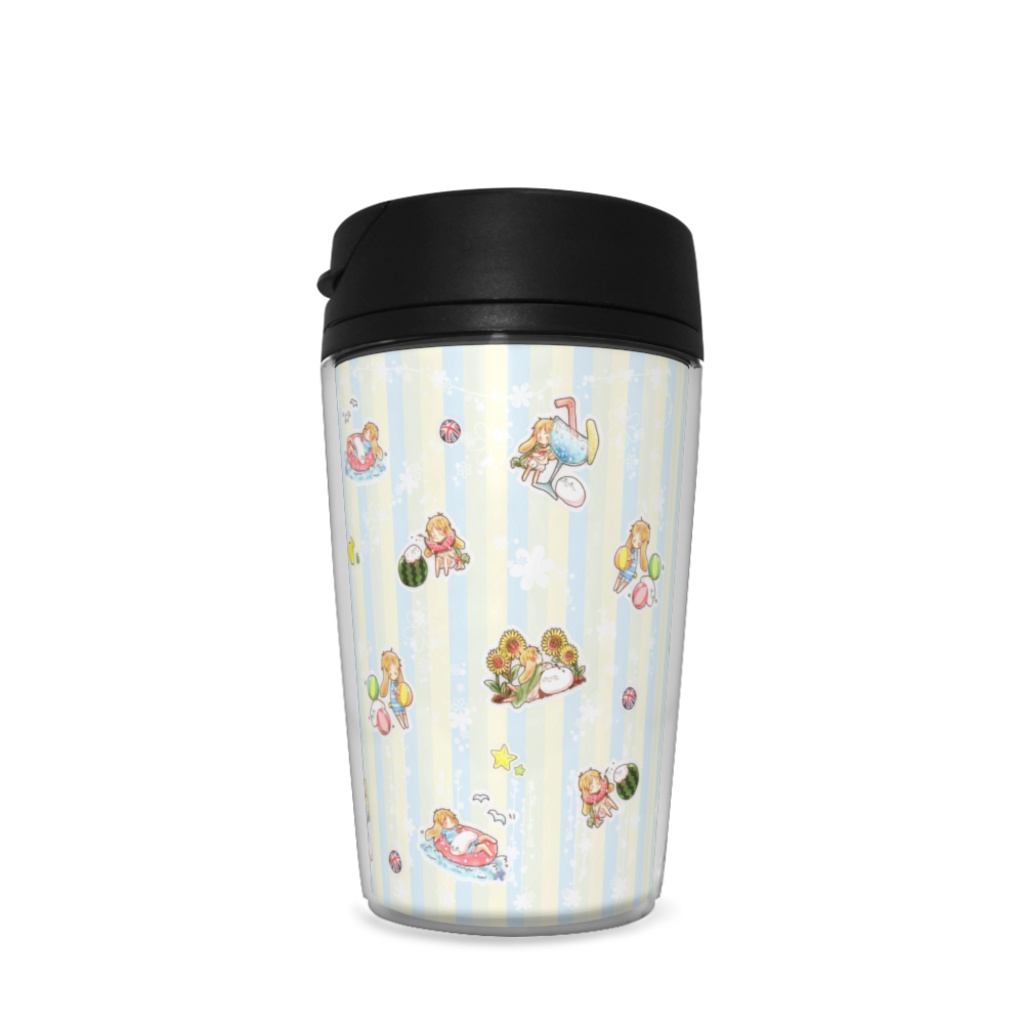 夏のうさりすちゃんタンブラー