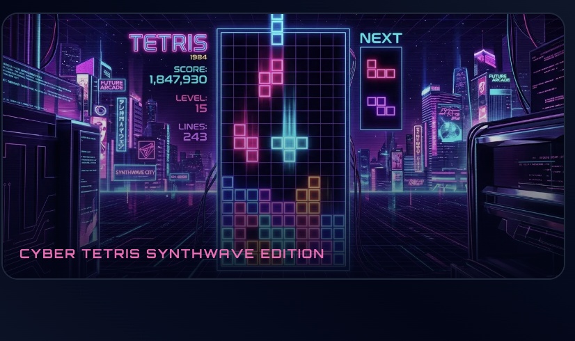 Cyber Tetris(サイバーテトリス)