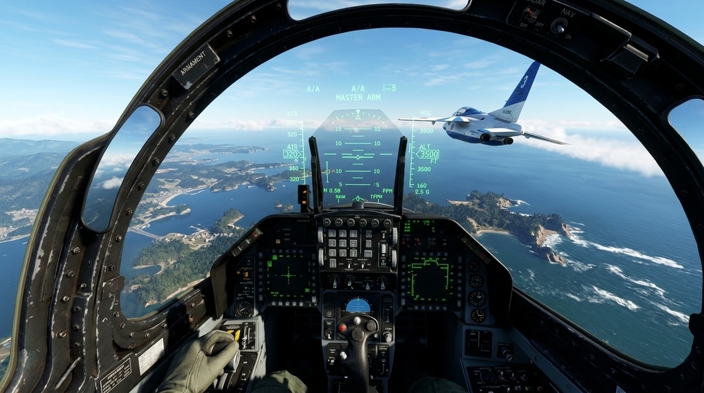 BLUE IMPULSE FLIGHT SIMULATOR ブルーインパルス フライト シュミレーター
