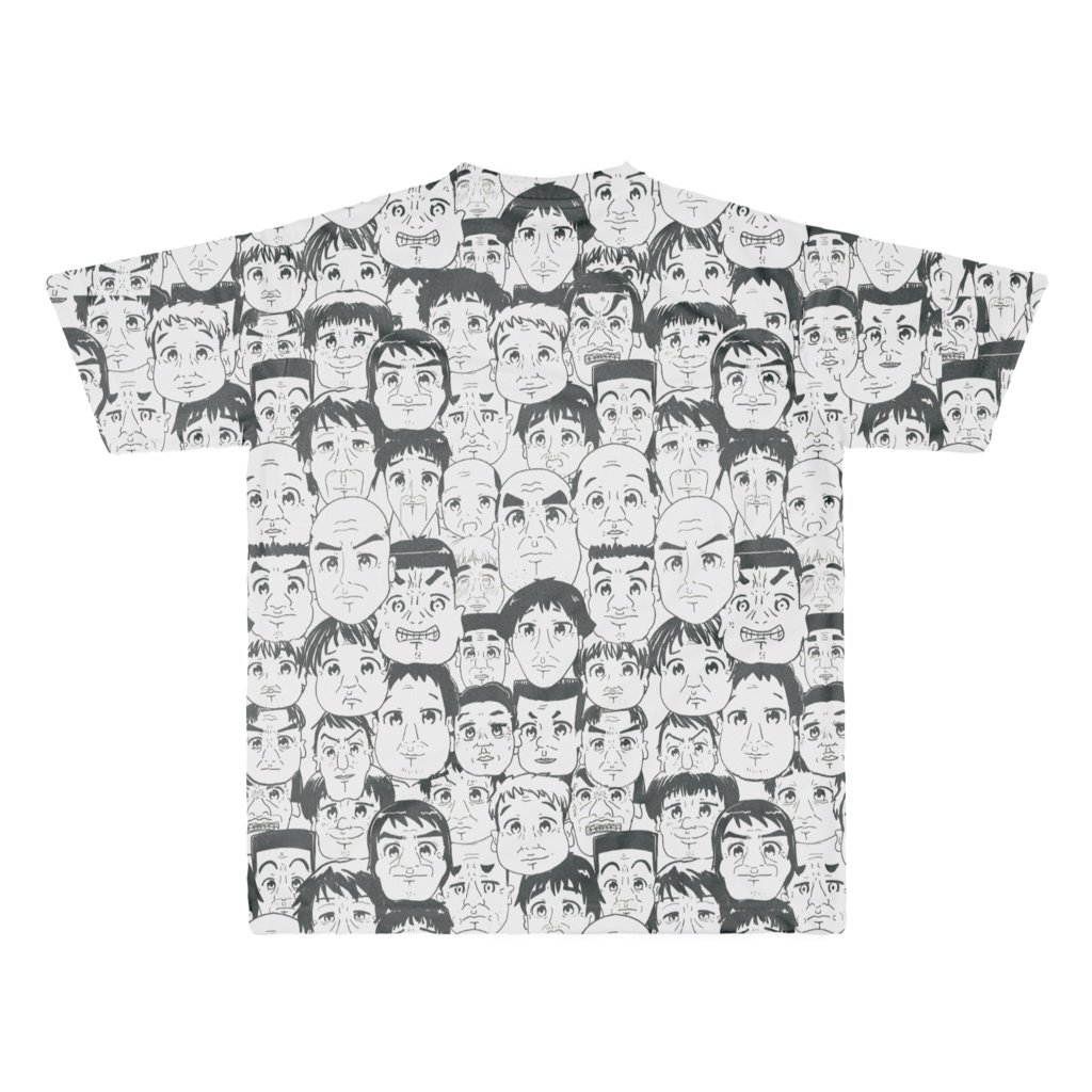 目がキラキラしたおじさんTシャツ