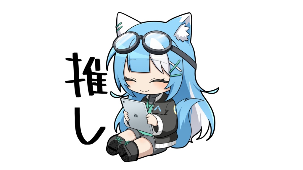 【単品】みつばステッカー