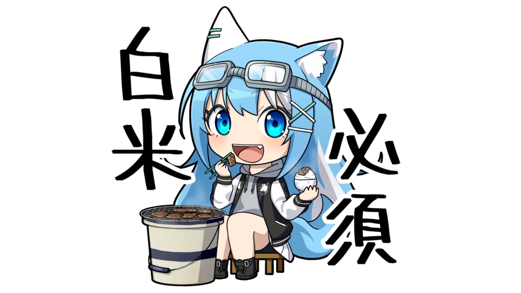 【単品】みつばステッカー
