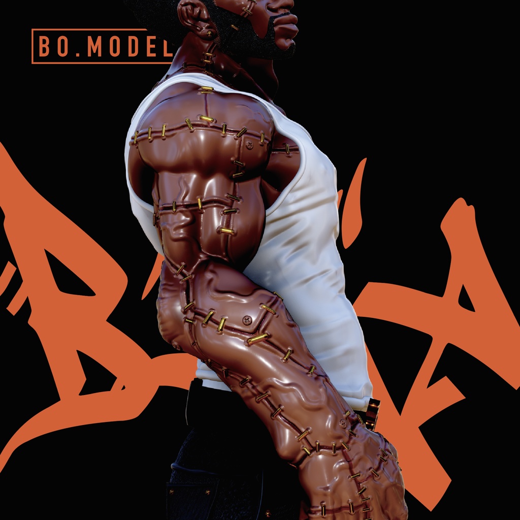 BIG.A オリジナルガレージキット 3Dプリンター出力品