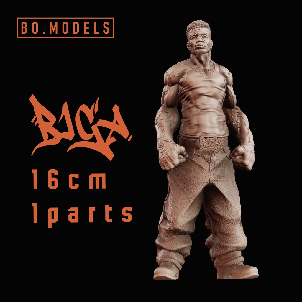 BIG.A オリジナルガレージキット 3Dプリンター出力品