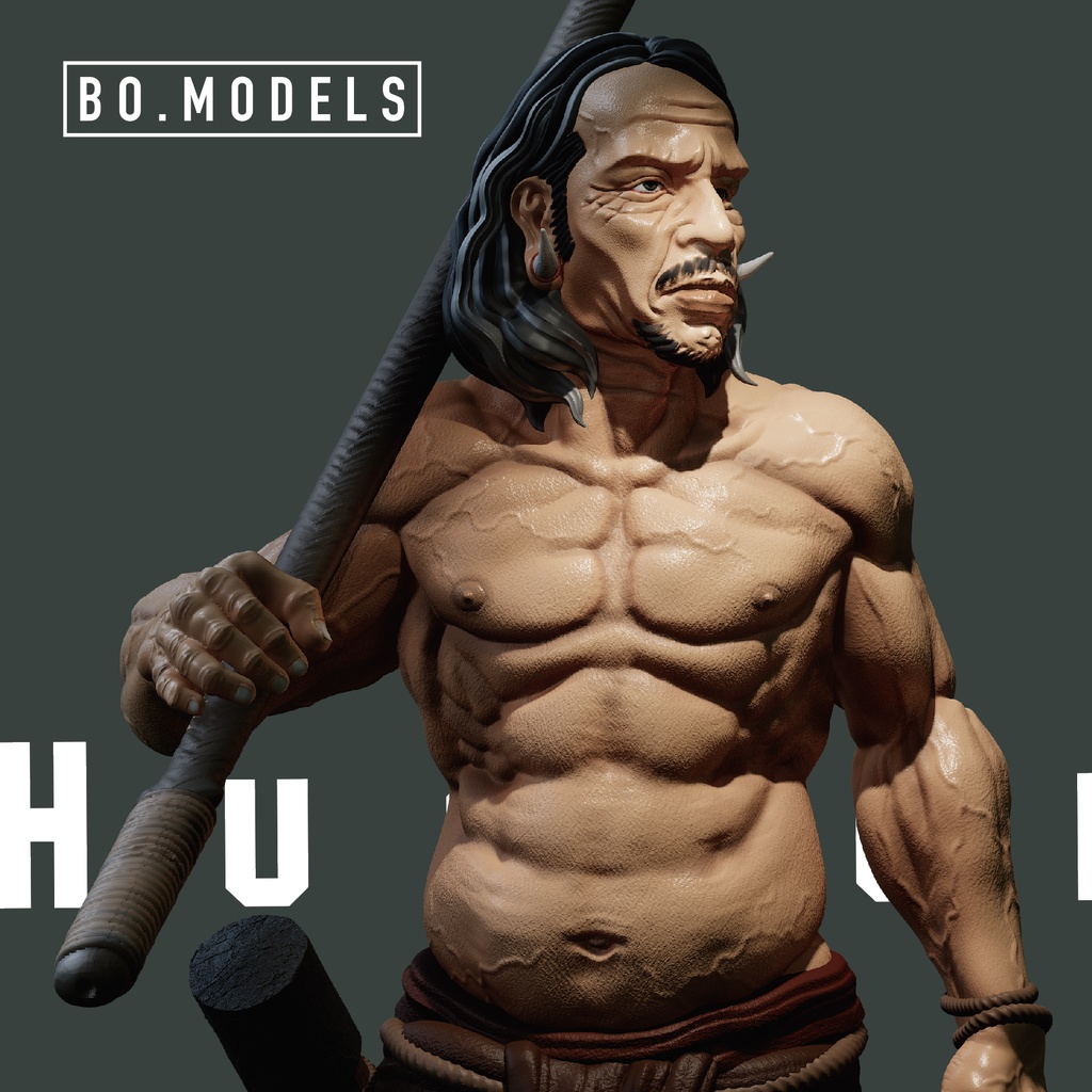 HUNTER オリジナルガレージキット 3Dプリンター出力品