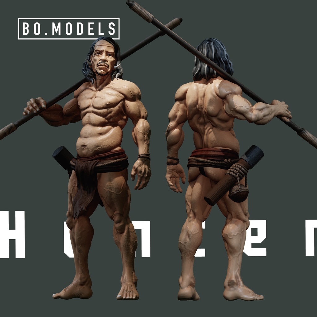 HUNTER オリジナルガレージキット 3Dプリンター出力品