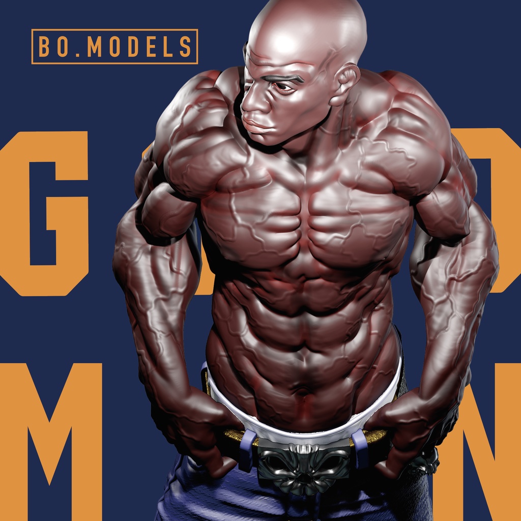 GOOD MAN オリジナルガレージキット 3Dプリンター出力品