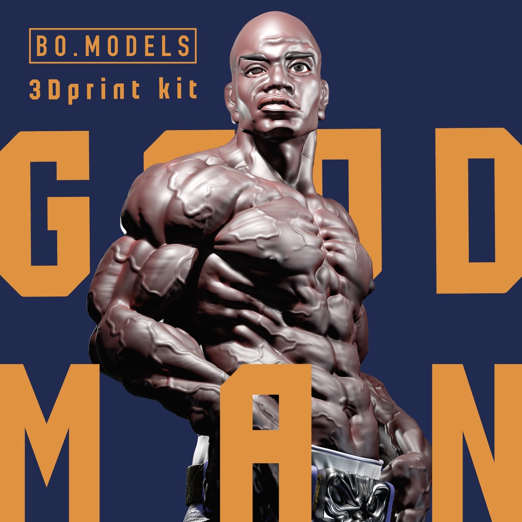 GOOD MAN オリジナルガレージキット 3Dプリンター出力品