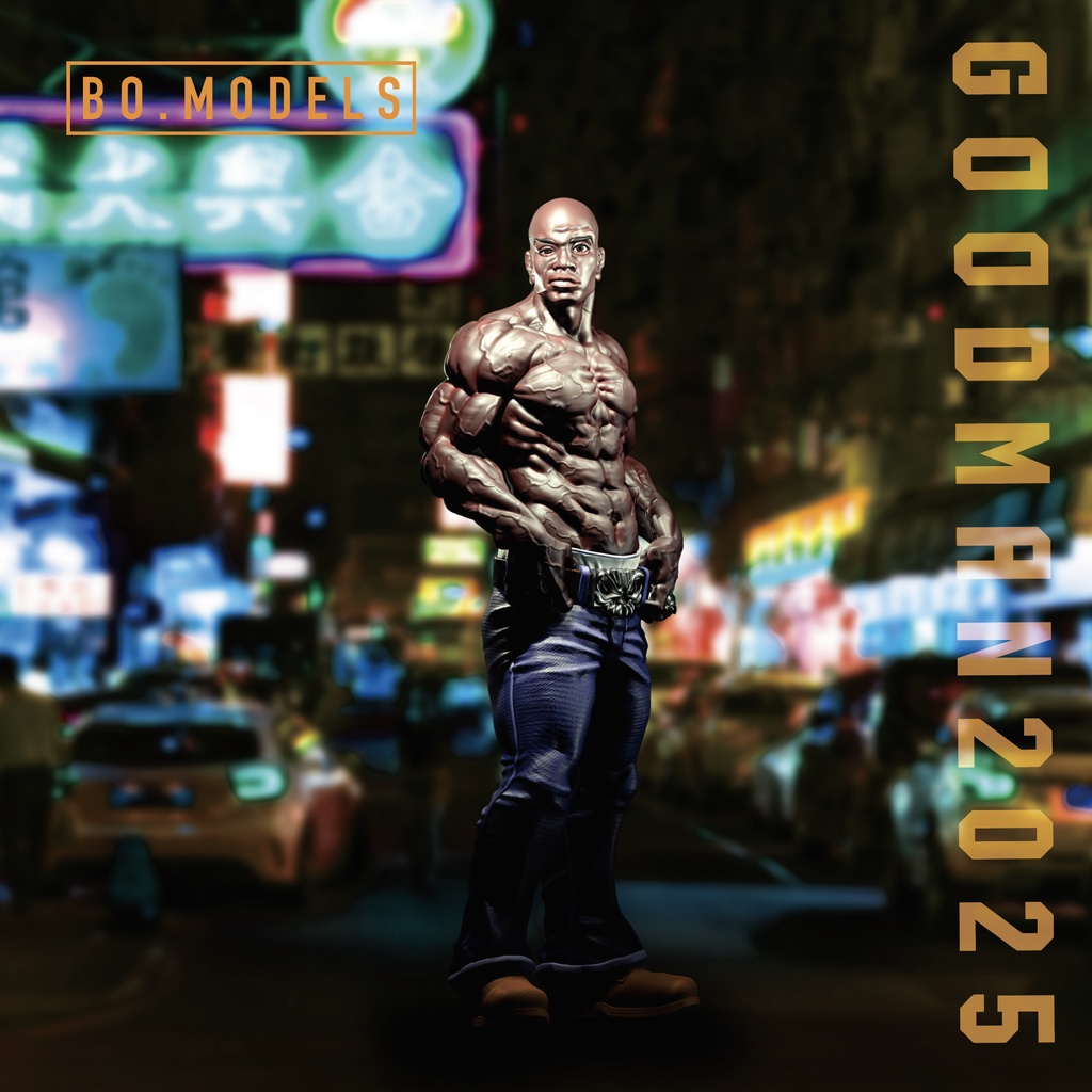 GOOD MAN オリジナルガレージキット 3Dプリンター出力品