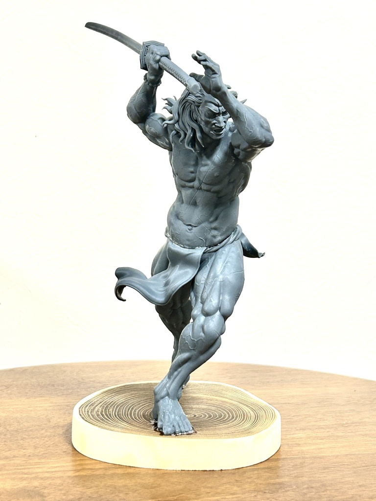 落武者 侍 3Dプリンタ用 STLデータ