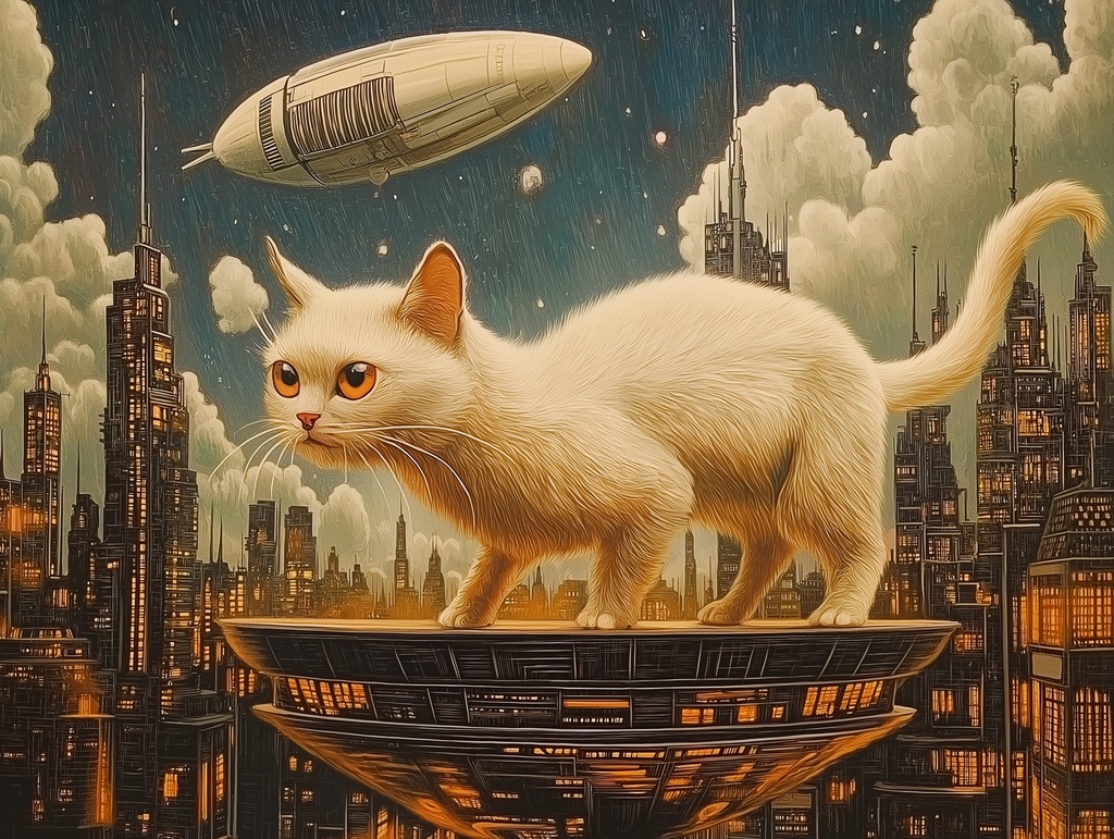 AI イラストレーション