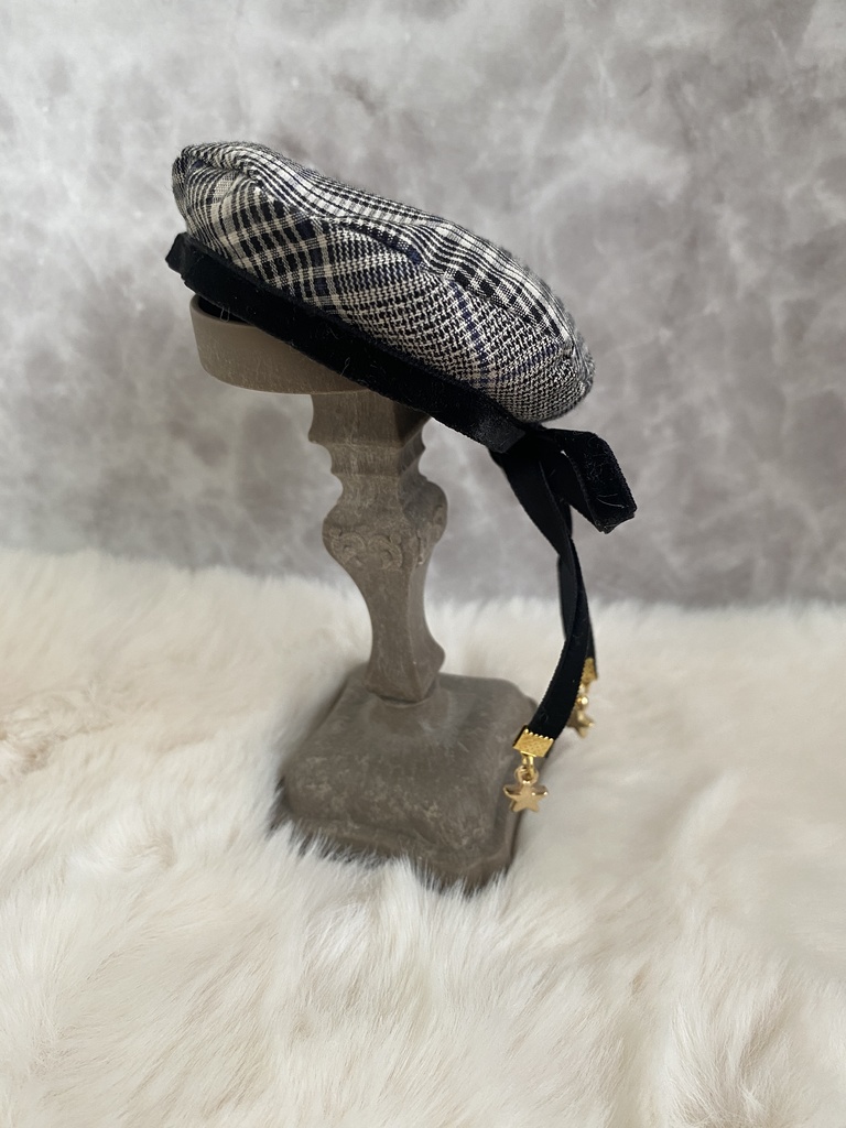 10cm~12cmぬい用ベレー帽