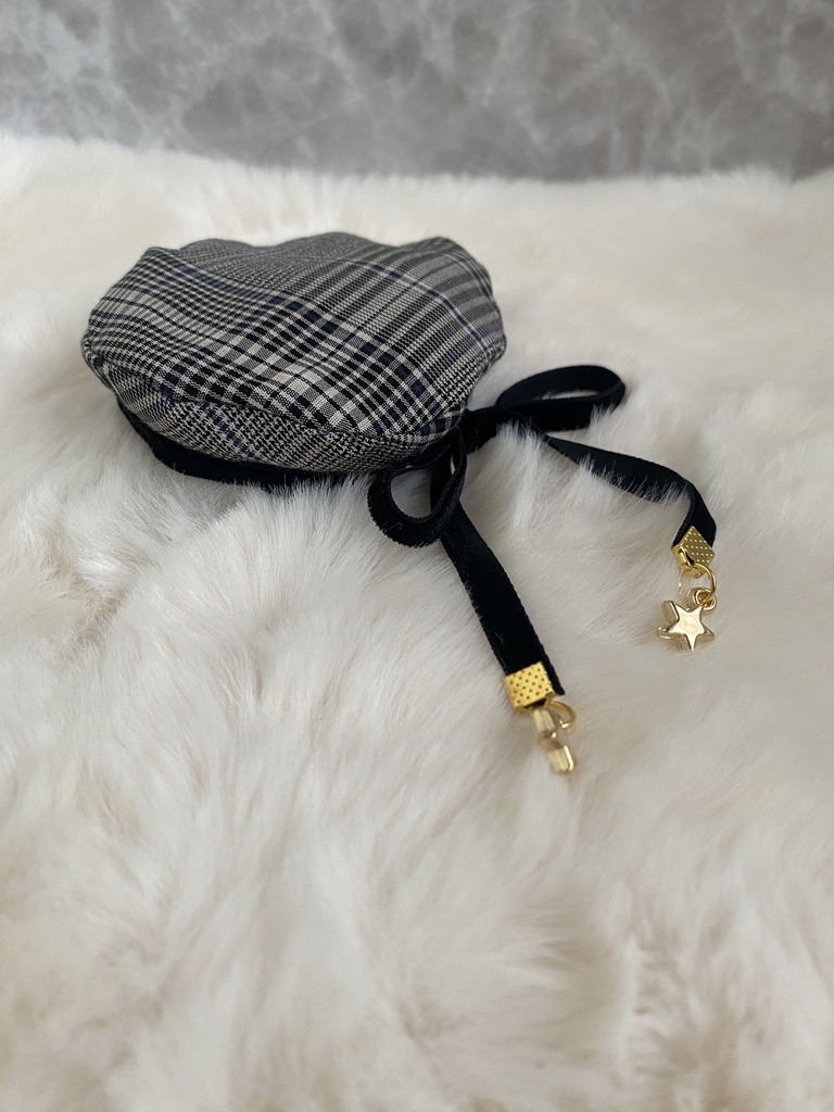 10cm~12cmぬい用ベレー帽