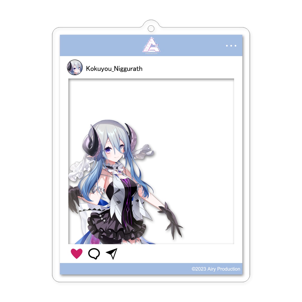 SNS風アクリルキーホルダー