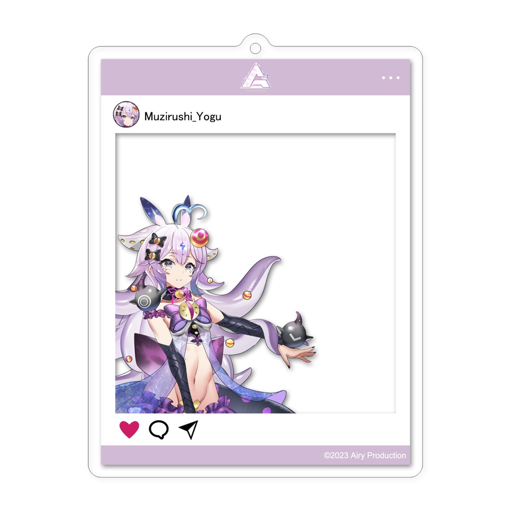 SNS風アクリルキーホルダー