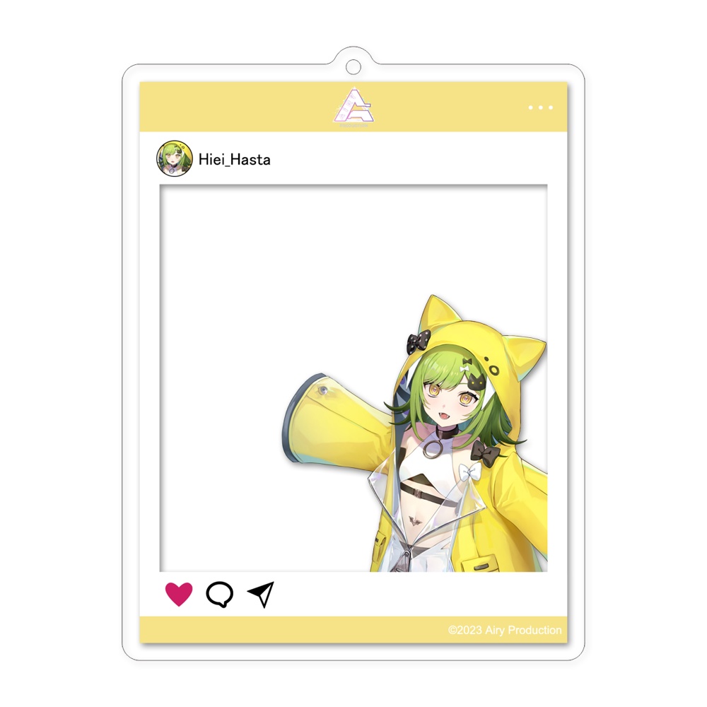 SNS風アクリルキーホルダー