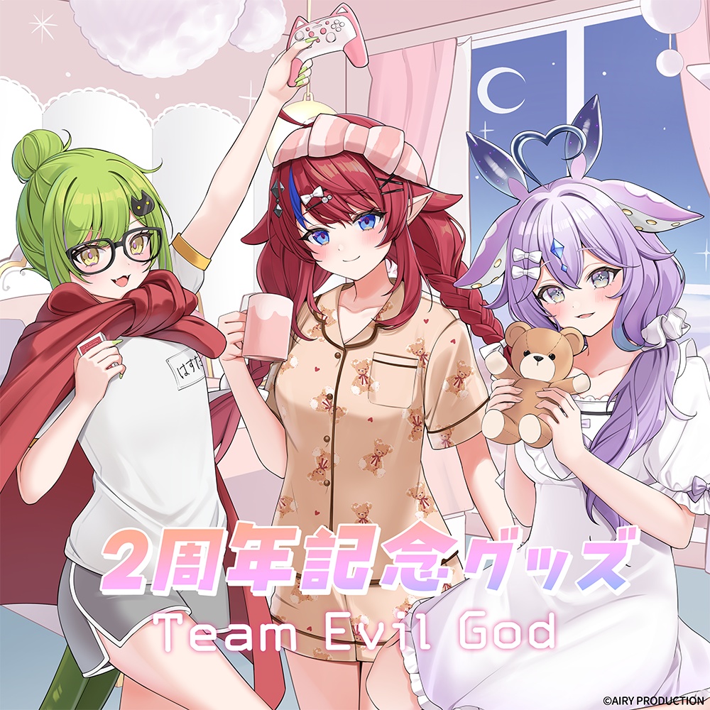 Team EVILGOD2周年記念グッズ