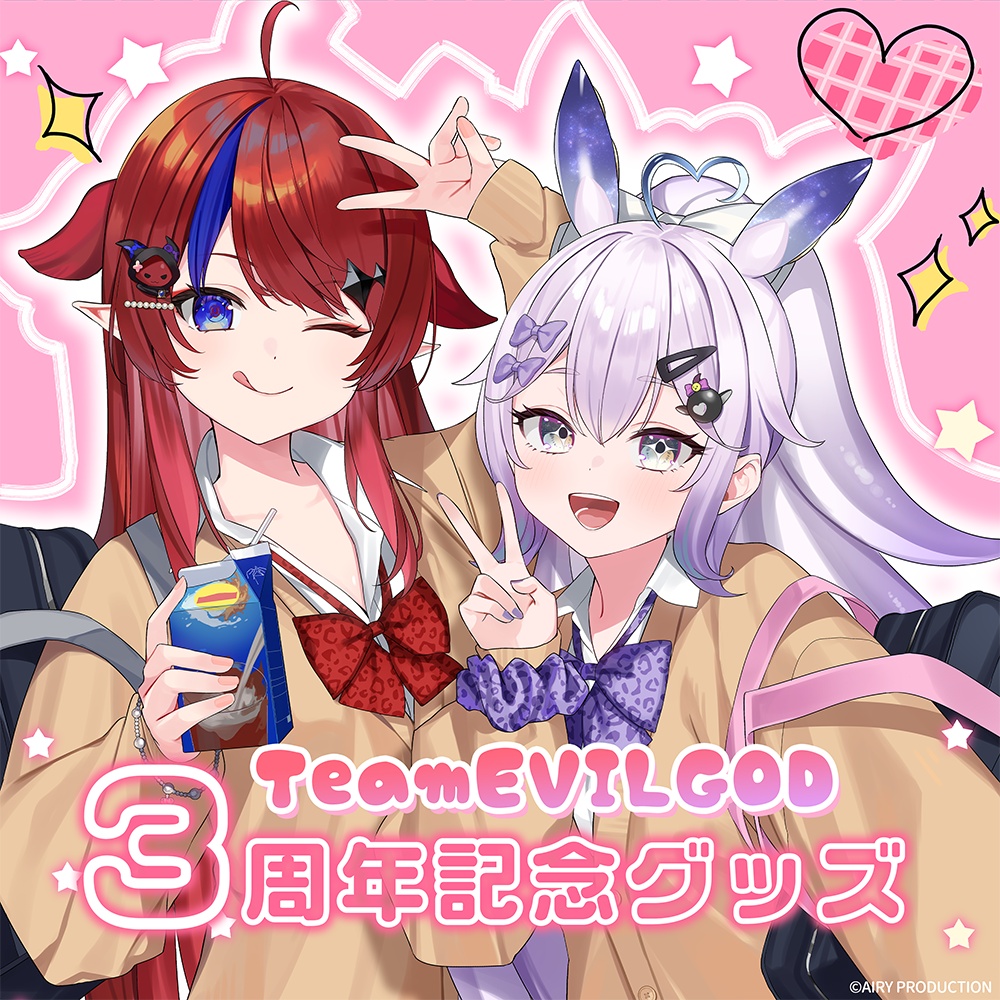 Team EVILGOD３周年記念グッズ