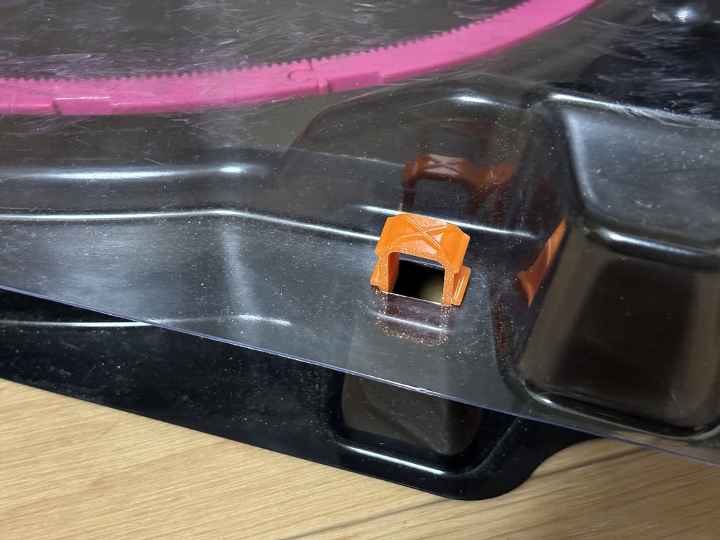 ベイブレードXスタジアム固定クリップ ホルダー付き