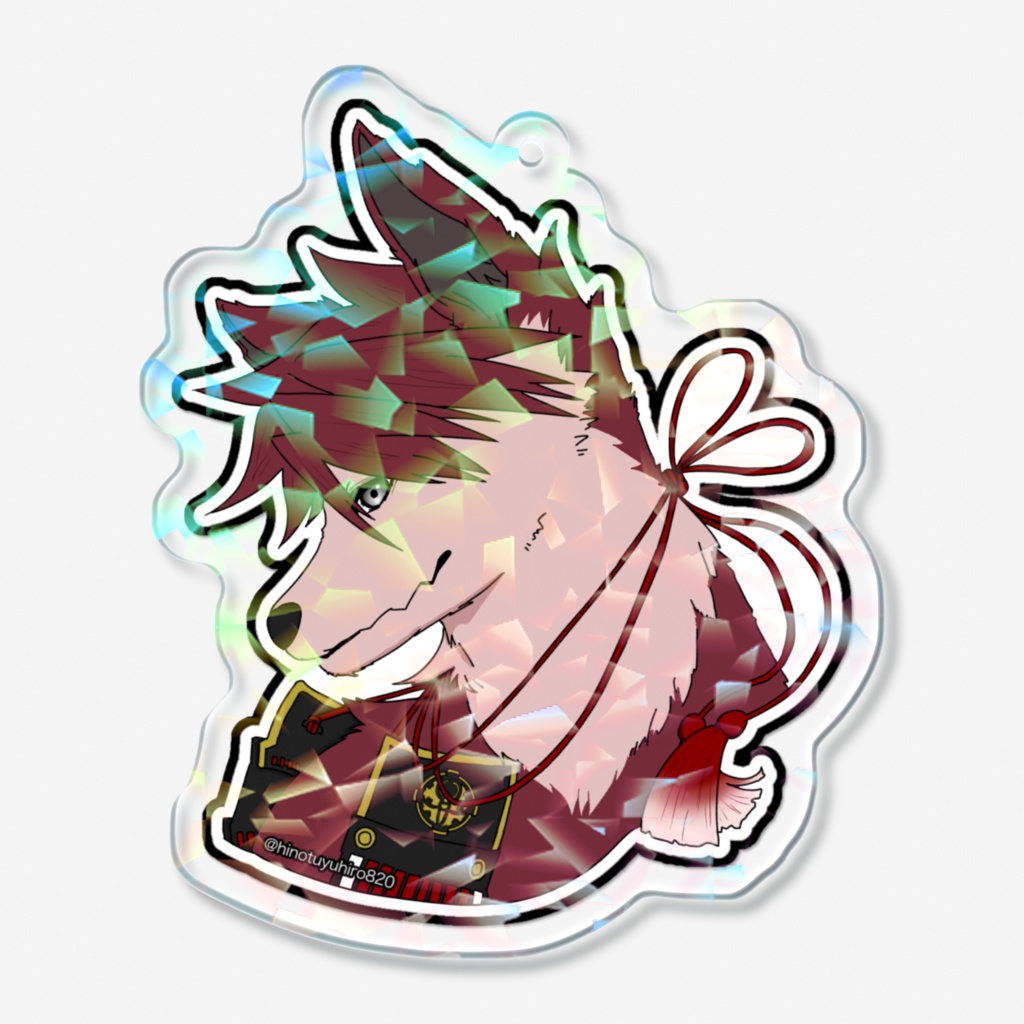 [獣化]ｵｵｶﾐﾋﾗｻﾝアクキー[刀剣乱舞]