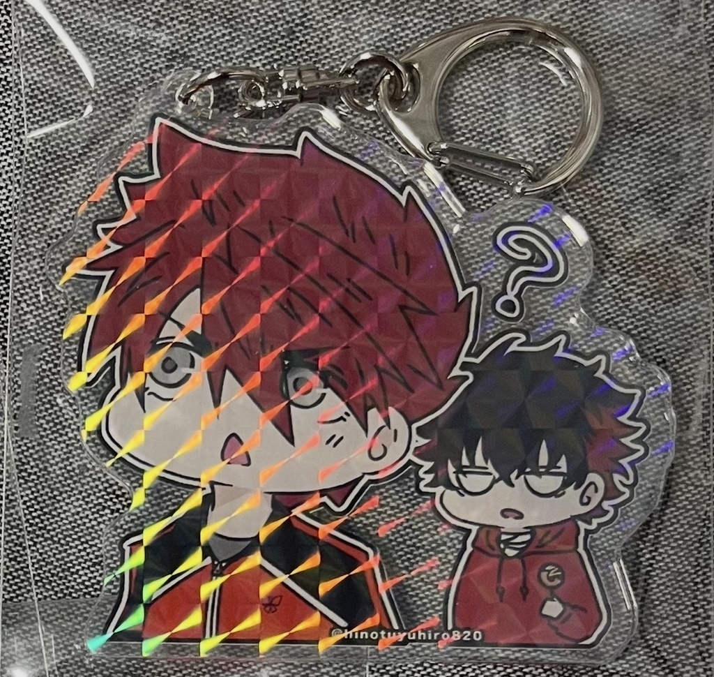 何も分からない大包平と肥前アクキー【刀剣乱舞】