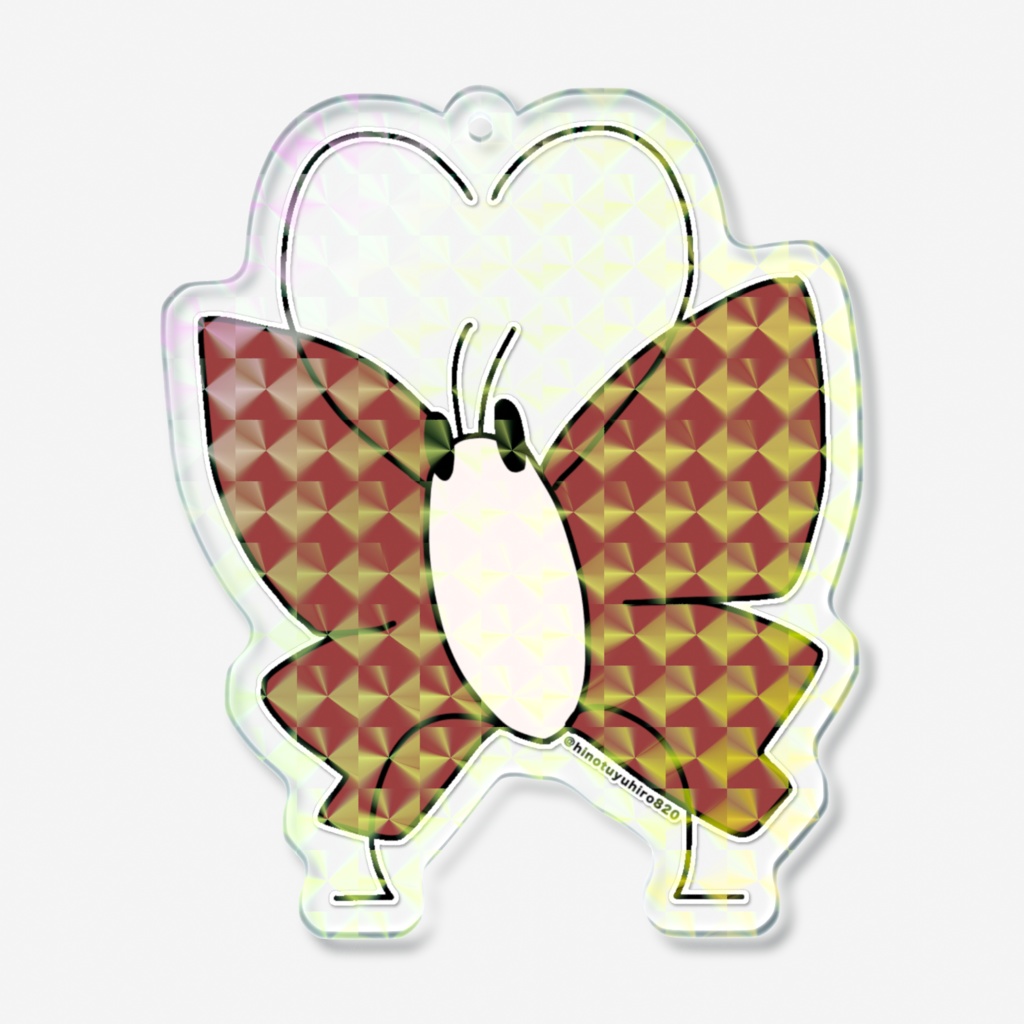 火野蝶さんアクリルキーホルダー