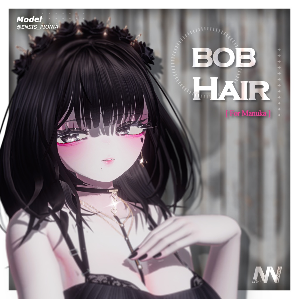 [NN SHOP] NN_BOB_Hair_For Manuka