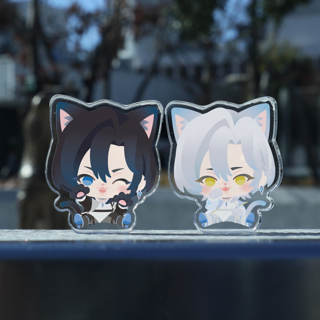 【非公式】8mm厚 アクリルフィギュア Unnämed (New moon)