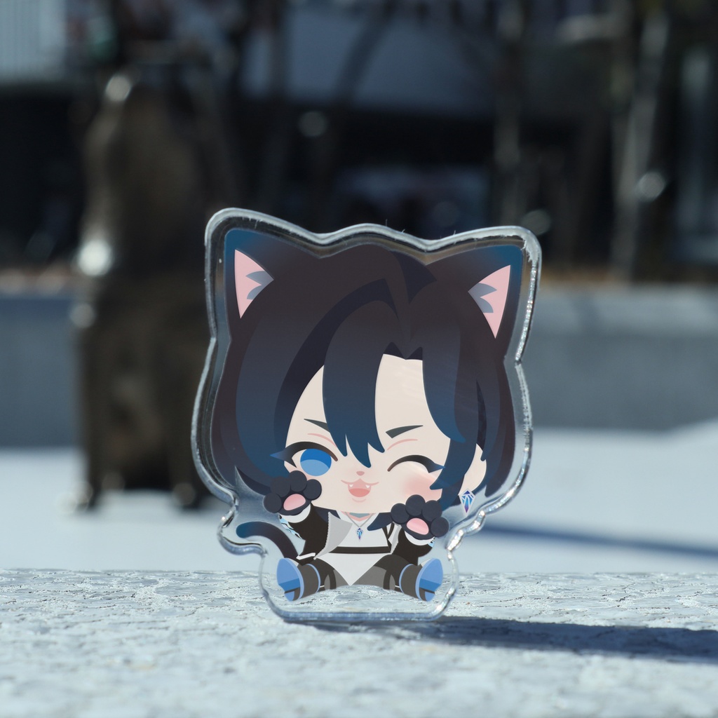 【非公式】8mm厚 アクリルフィギュア Unnämed (New moon)