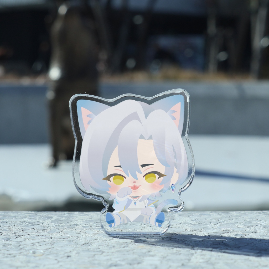 【非公式】8mm厚 アクリルフィギュア Unnämed (Full moon)