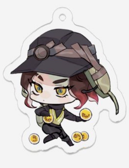 アクリルキーホルダー【タコボーイ】