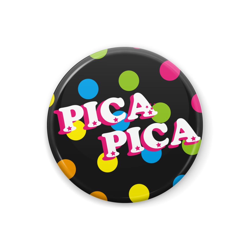 PICAPICA缶バッチ